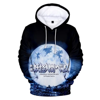 

Yokai Ningen Bem The Movie 3D Hoodies in men/women Fashion long sleeve autumn Harajuku pullovers Hip Hop confortable youth top