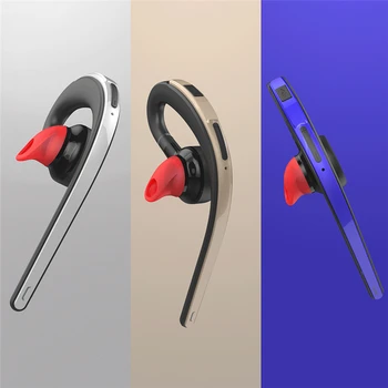 

Handsfree Bluetooth Headsets Earphone Wireless Sweatproof Sports Bluetooth Headphone With Mic Voice Control Earphone With Earbud