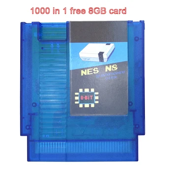 NES N8 레트로 게임 컬렉션 중국 버전, 에버 드라이브 NES 호스트 선물 메모리 카드에 적합