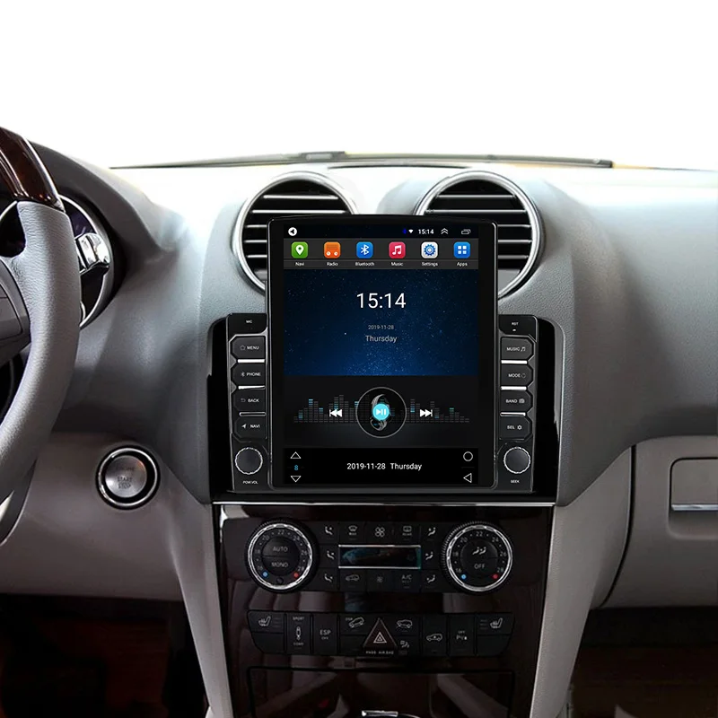 Экран 2 5D для Mercedes ML W164 GL GL320 ML350 ML500 X164 GL350 GL450 GPS 2005 - 2012 BT WIFI Автомагнитола