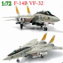 Fine 1: 72 США F-14B на основе перевозчика VF-32 модель самолета из сплава коллекции