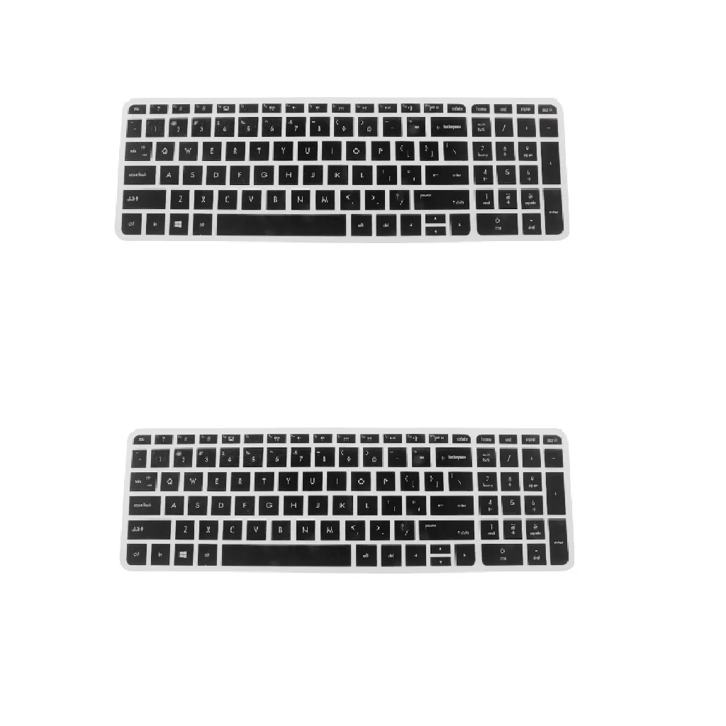 MagiDeal 2 шт силиконовая клавиатура кожного покрытия протектор для HP Pavilion 15 ''PC