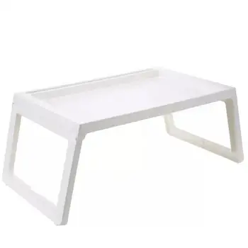 

Dormitory Folding Computer Table Plastic Portable Writing Table Student Dormitory Laptop Table Bed