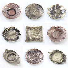 1 шт. напиток Чайный подстаканник Кухонные гаджеты украшение стола термостойкая сплав медь подставка для чайного сервиза коврики для кофейных чашек держатель для чайной посуды