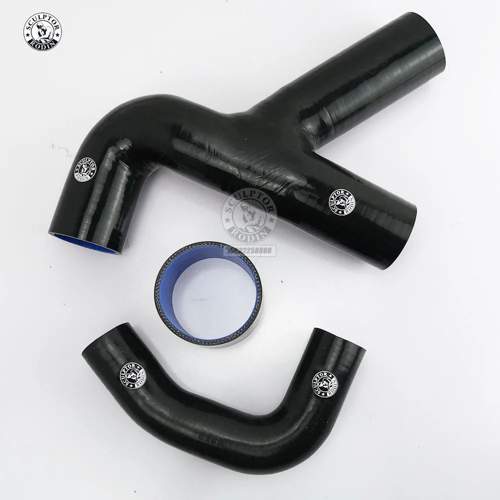 SILICONE INTERCOOLER Y PIPE HOSE FOR Subaru Impreza GC8 EJ20 2.0 WRX, UK GT Ver 3&4 UK 97/98(3PCS) red/blue/black