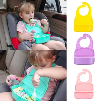 

Children's lunch Box Multi-Purpose Bib For Children From 6 Months To 6 Years Old Lunch box