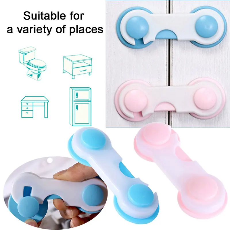 

Durable Kids Lock Child Baby Fridge Home Furnishing Indoor Cupboard Door Drawer Catch Accessories Cabinet Locks Safety Lock