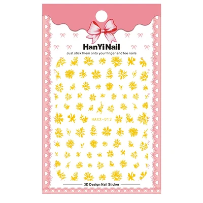 HANXX-013 Наклейка для ногтей, японская серия, наклейки, логотип, символ, дизайн ногтей, декоративные советы, дизайн, задний клей, фирменная наклейка для дизайна ногтей s - Цвет: HANXX-013