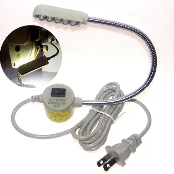 

LED Bulbs Sewing Gooseneck Lamp Magnetic Mounting Beige White Tools Adjustable