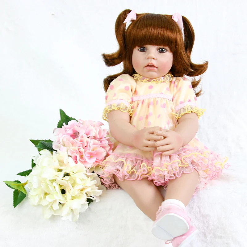 Reborn baby Dolls 2" ручной работы винил принцесса девочка новорожденный реальный вид игрушки для детей Детские игрушки для девочек