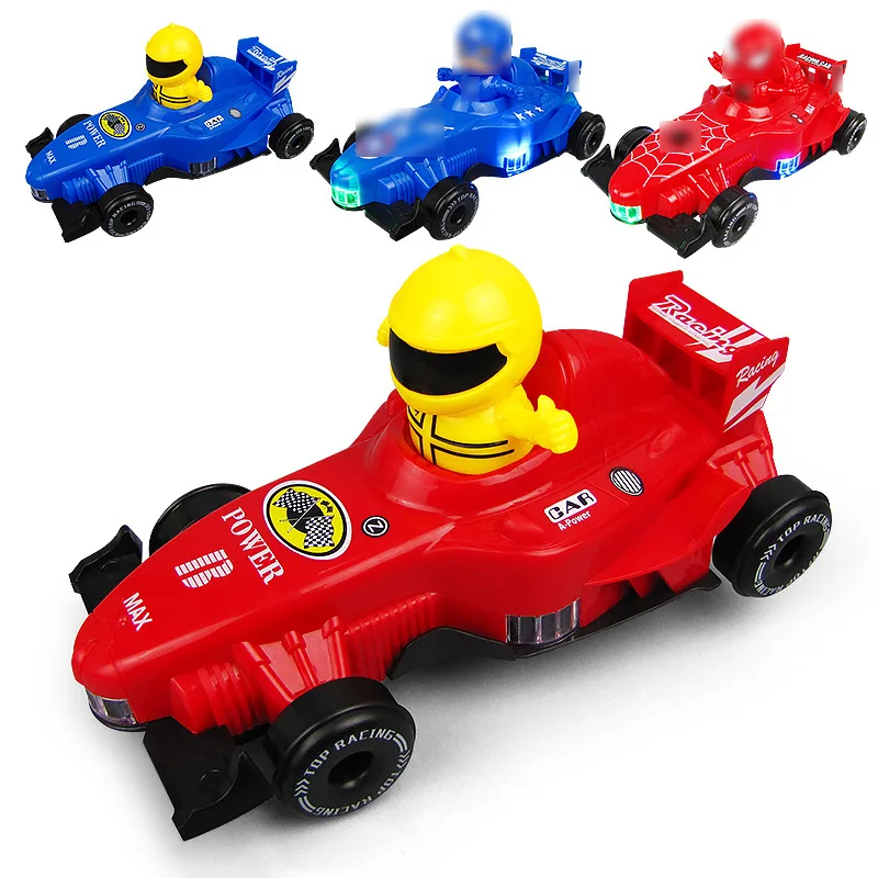

Children Electric Light Music Spider-Man Equation Race Car Captain Toy Multidirectional Electric Children'S Educational Toy