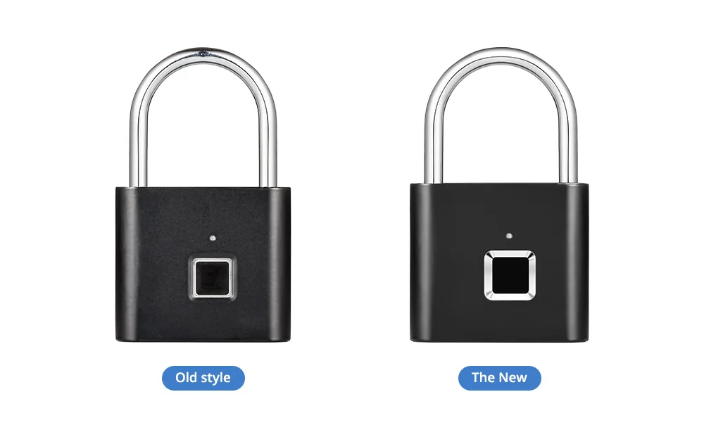 USB Перезаряжаемый умный Keyless электронный замок с отпечатком пальца домашняя Противоугонная безопасность безопасности замок двери багаж чехол замок