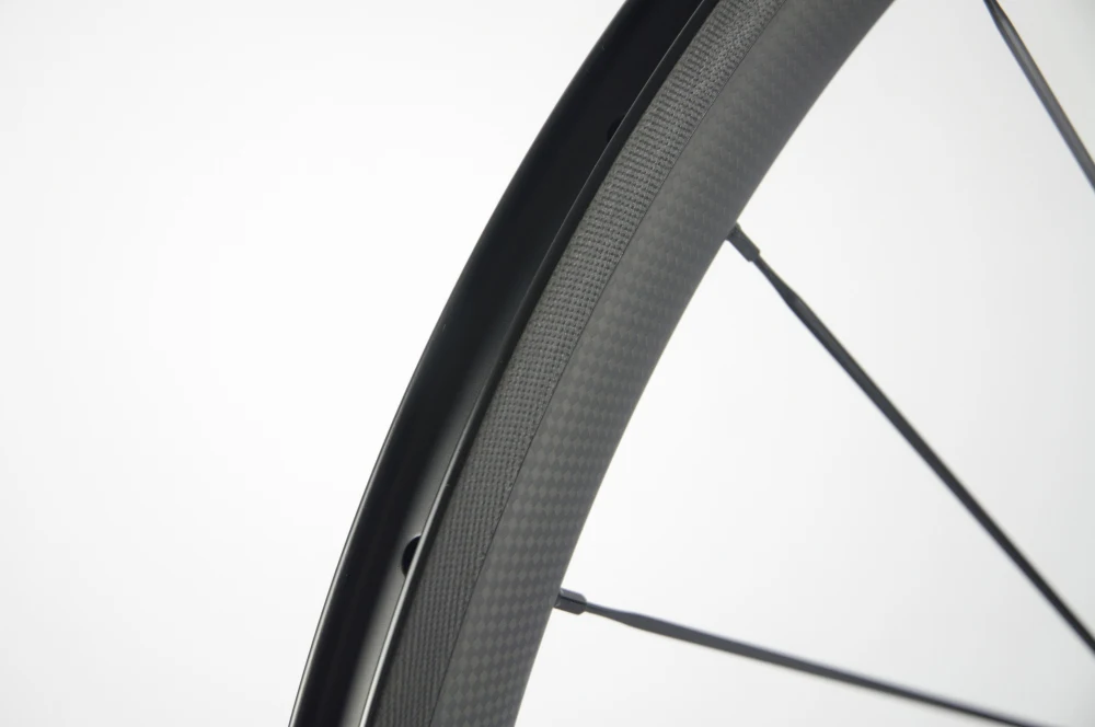 Best Full 700C Carbon Road  Clincher bike  Wheels  38/50/60/88mm  Bicycle Wheelset3k Matte Basalt brake 9