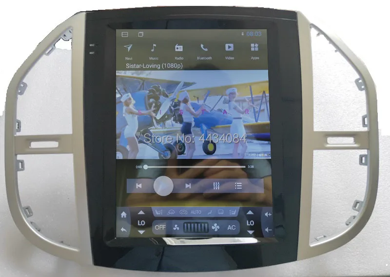 Ouchuangbo 12,1 дюймов Авто gps радио головное устройство для Benz VITO Поддержка 8 core 1080P 4+ 64 android 8,1 OS карта