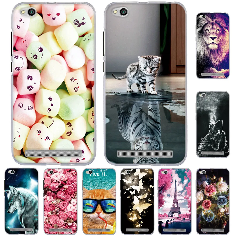 

For Xiaomi Redmi 4A Case Silicone TPU Cover For Xiaomi Redmi 5A Case 3D For Xiaomi Redmi 6A Case Redmi4A Redmi5A Redmi6A Cases