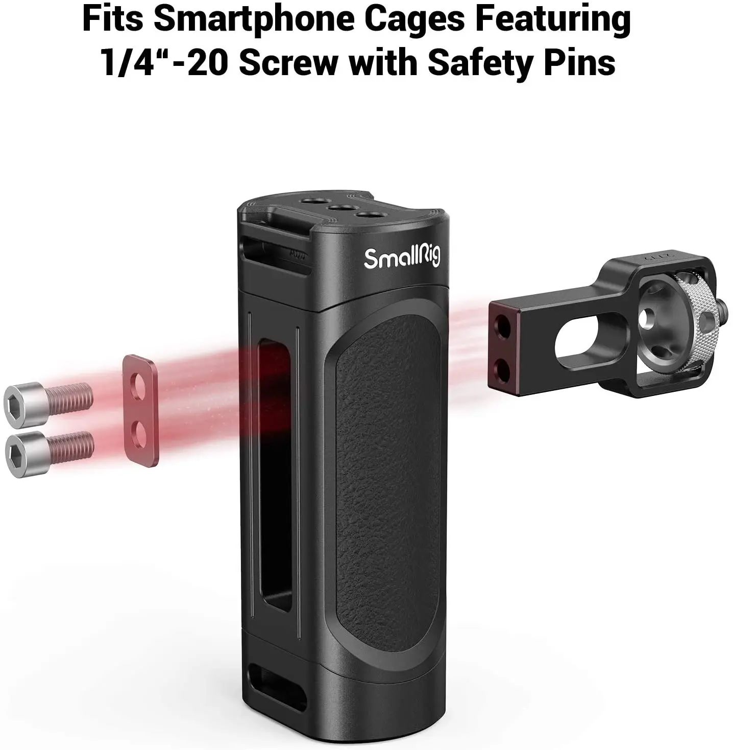 Gaiola Universal para Celular Smallrig Punho Lateral Leve Iphone 14 Pro 14 Pro Max Iphone 15 Gaiola 2772 - Image 6