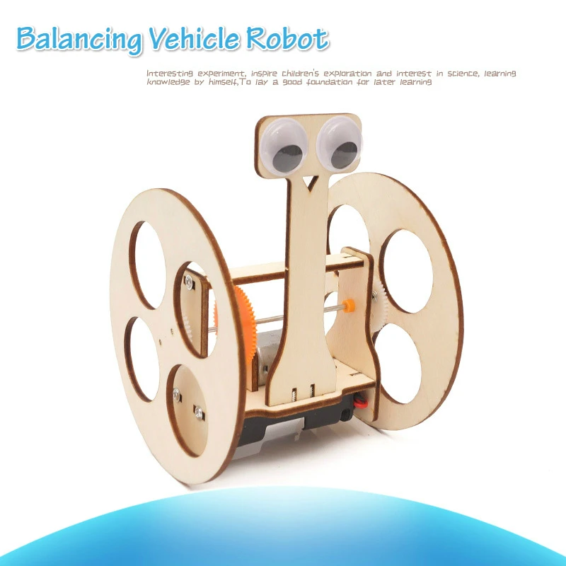 Toys For Children Science Toys DIY Electric Balancing Vehicle Robot Educational Toys Kit Boy Gift Set Physics Fun Toy Technology