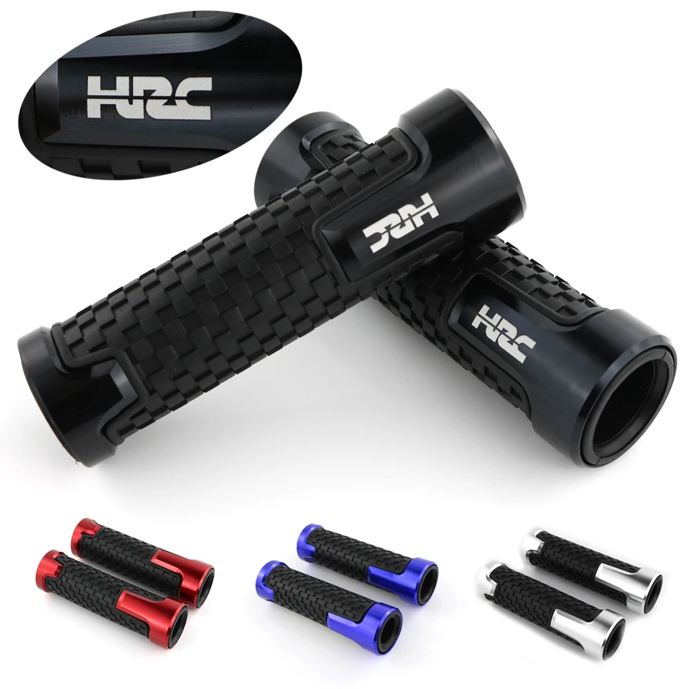

For Honda CBR954RR VTR1000SP CBR1000RR CB1000R Motorcycle Handle Grips CNC Aluminum None-Slip Rubber