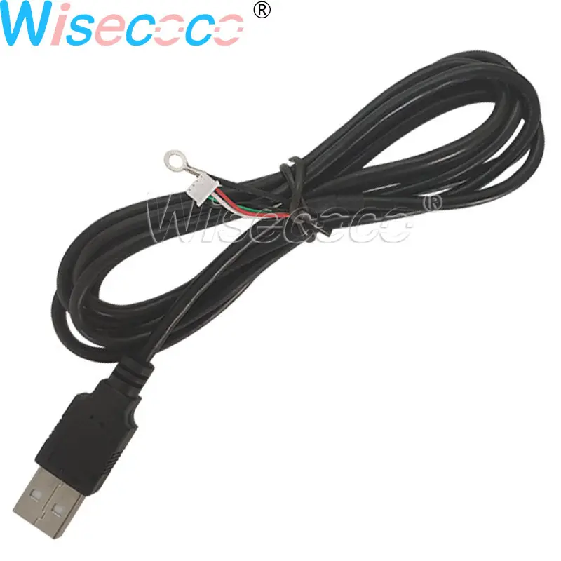 Wisecoco 15,6 дюймовый емкостный сенсорный экран дигитайзер Датчик USB plug and play 10 точечный сенсорный Универсальный