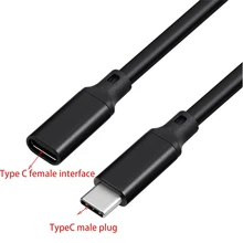100 Вт PD 5A USB3.1 Type-C Удлинительный кабель 4K 60 Гц USB-C Gen 2 10 Гбит/с удлинитель Cor