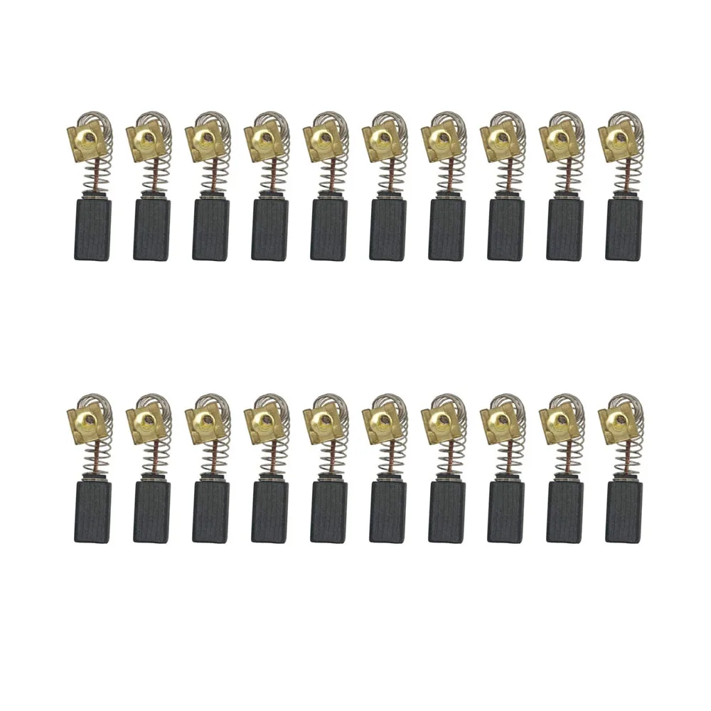 

10 Pair Power Tool Motor 999041 Carbon Brushes 31/64" x 9/32" x 1/4" for Hitachi