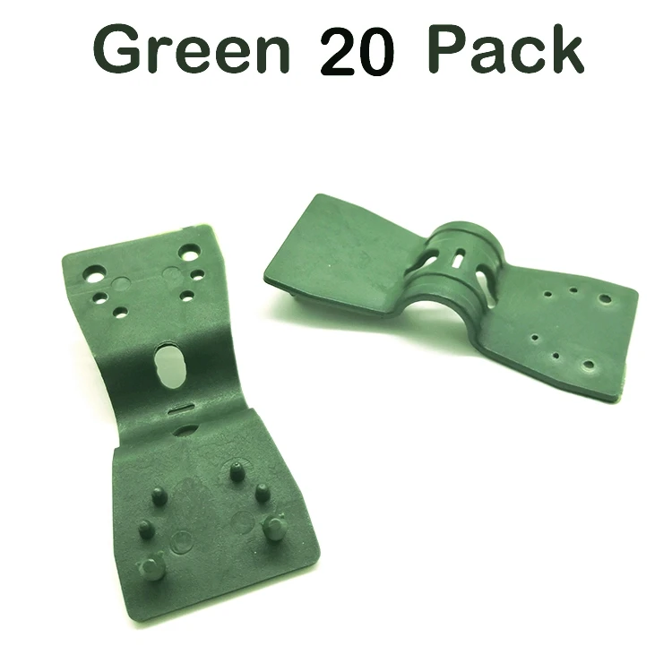 green 20 Joyeyou бабочка сельское хозяйство теплица сад зажим люверсы для крепления тенты ткань сетка - Цвет: green 20