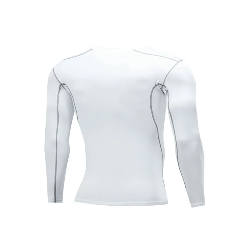 

Fitness Top Men Long Sleeve UV Protection Quick Drying Tights Sportswear Gym Tops Clothes