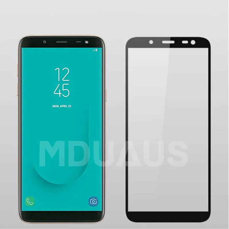 9D полное покрытие из закаленного стекла для samsung Galaxy J3 J5 J7 J2 J4 J6 J8 Защитная пленка для экрана