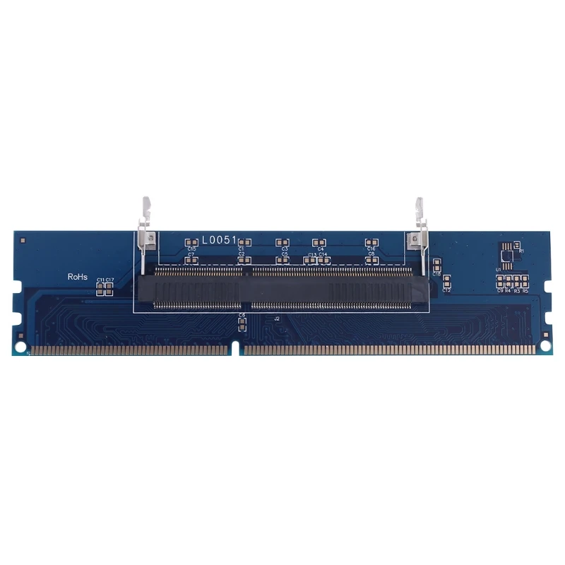 

DDR3 SO-DIMM Laptop to Desktop Adapter Card DIMM Connector Memory Expansion Card WXTB