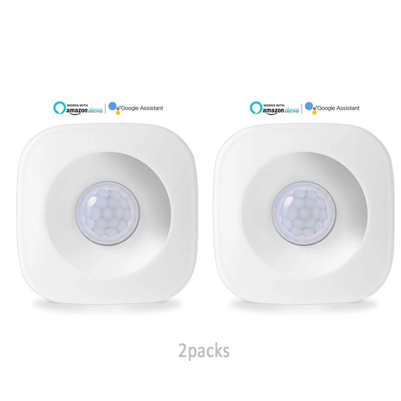 WiFi PIR датчик движения человеческого тела инфракрасный детектор охранной сигнализации совместимый Alexa Google Home IFTTT умный дом автоматизация - Комплект: Набор2