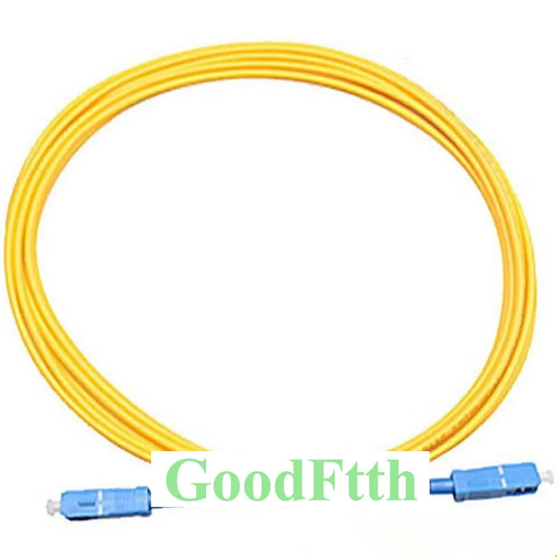Волоконный патч-корд SC-SC UPC SM G657b3 Simplex GoodFtth 1-15 м 10 шт./лот