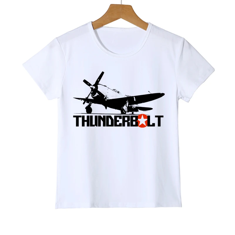 Футболка для маленьких мальчиков и девочек с забавным рисунком кота, летающего самолета, модная летняя футболка, Детская футболка с вертолетом, Детская футболка, Z32-4