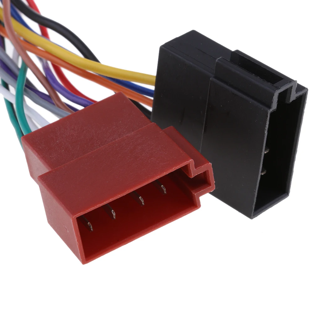 Для Pioneer Стерео Радио ISO жгут проводов соединительный кабель с адаптером жгутовых полосок 16-контактный диагностический
