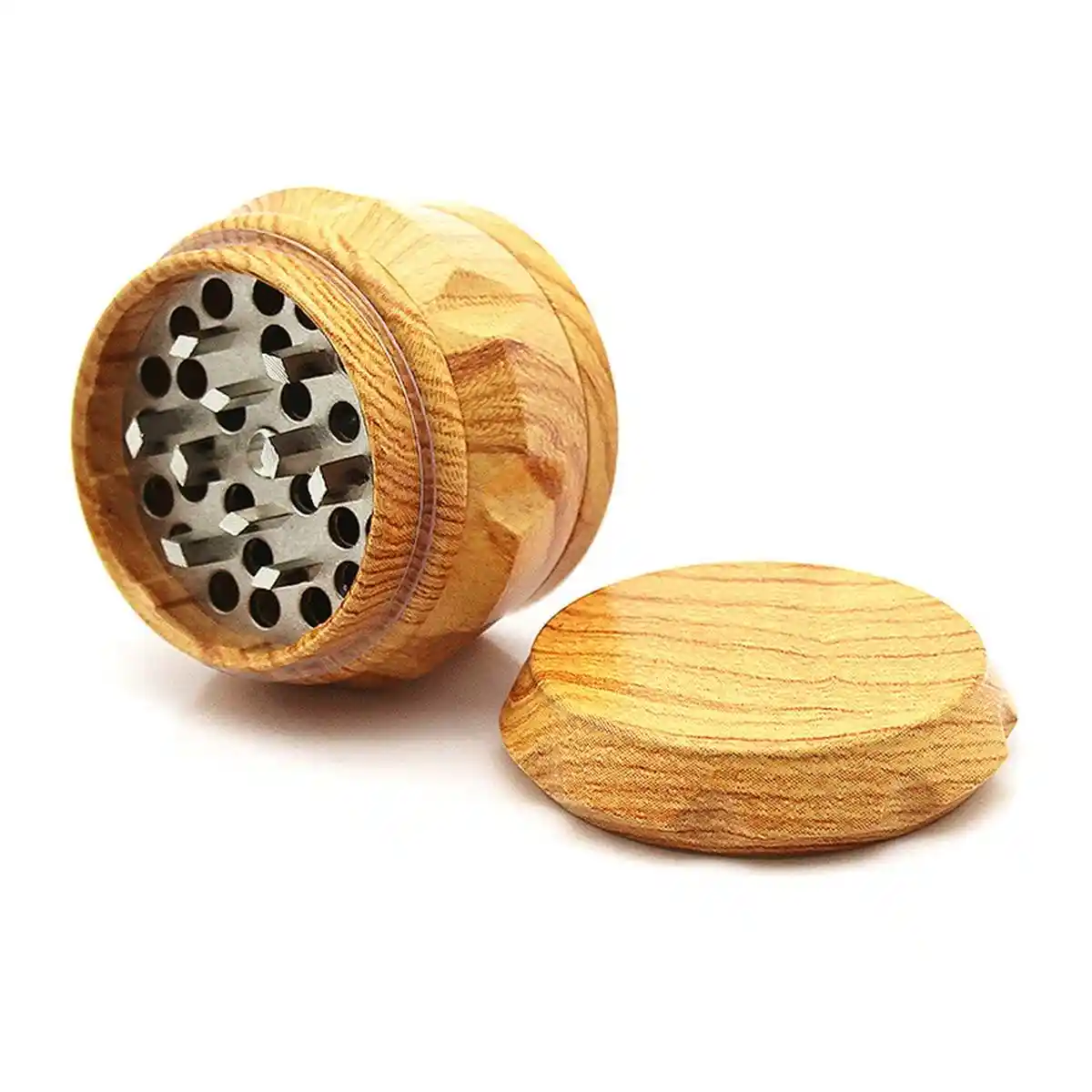 50x44mm vintage copper drum 4 layer smoker herbal herb tobacco