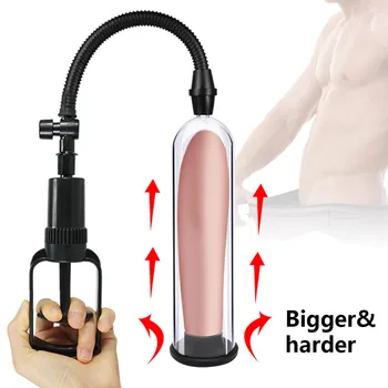 Penis Pump For Penis Enlargement Vacuum Pump Sex Toys for Men Manual Dick Extender Enhancer Penile Trainer Adults 18 Masturbator 1