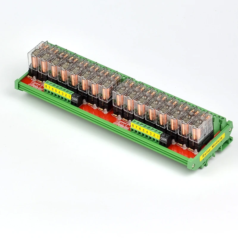 16 canais dpdt interface modulo de rele 01