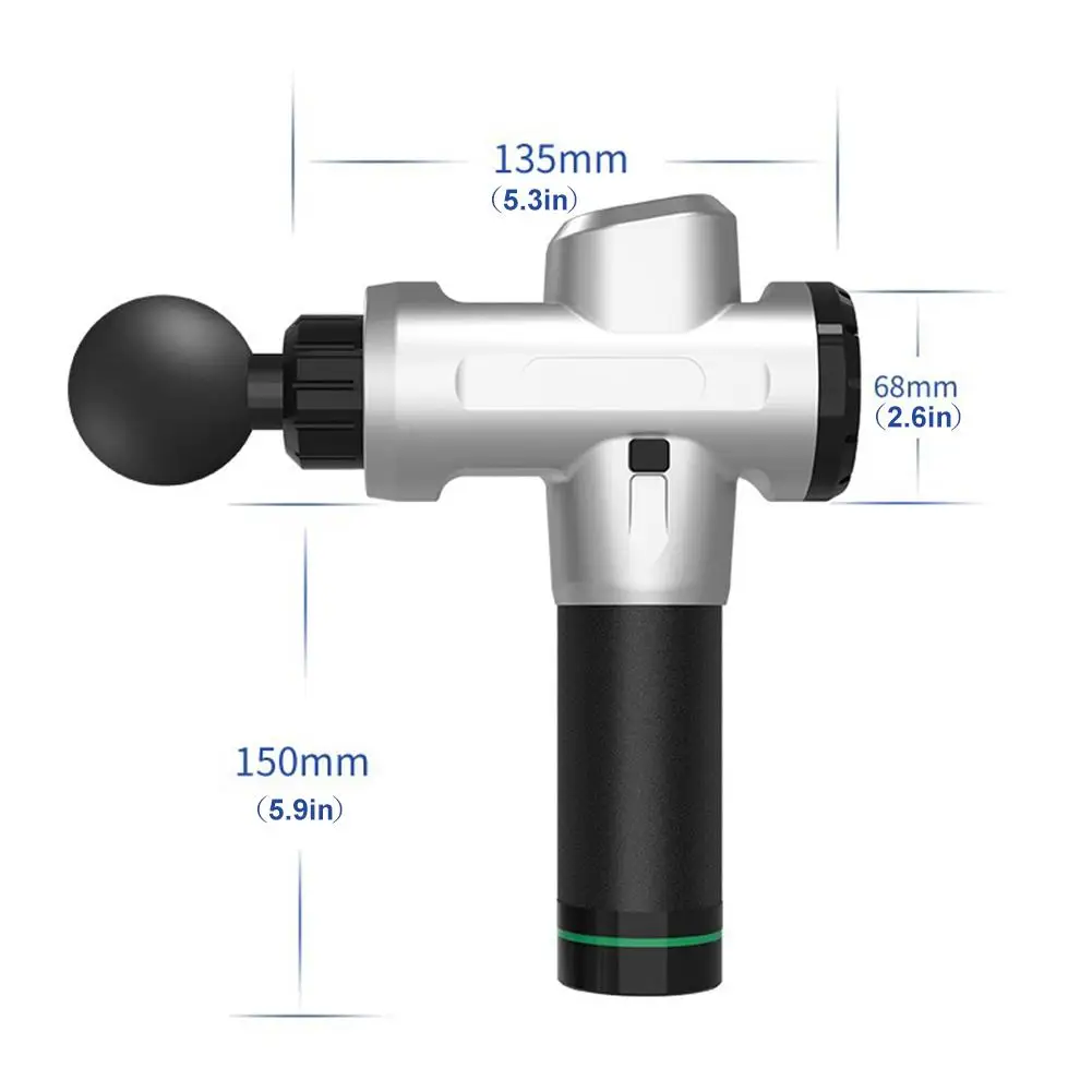 Massage gun PRO Body Deep Muscle Massager Fascia Physiotherapy Massage for Massage Relieving Pain Workout Fitness Machine