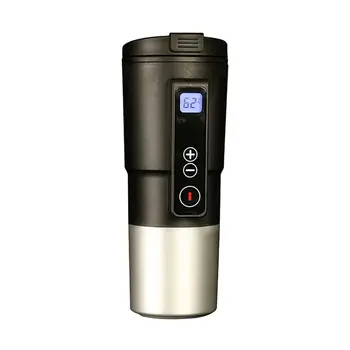 

Car 12V Electric Hot Water Cup Thermostat Car Home Temperature Control Cup Multi-Function Heating Mug Kettle