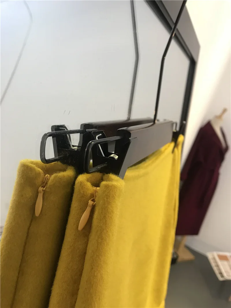 Двусторонняя яркая желтая юбка ручной работы
