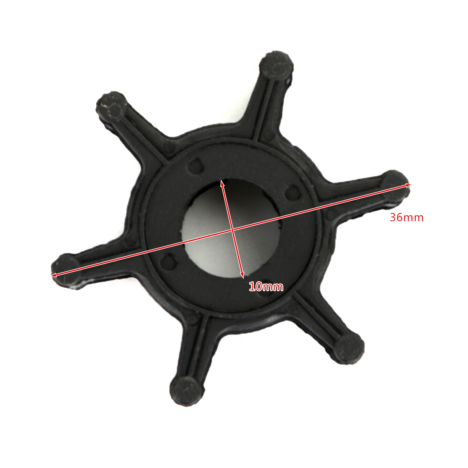 Areyourshop для Yamaha 2,5 hp 4 тактный F2.5A 6L5-44352-00 водяной насос крыльчатка подвесная
