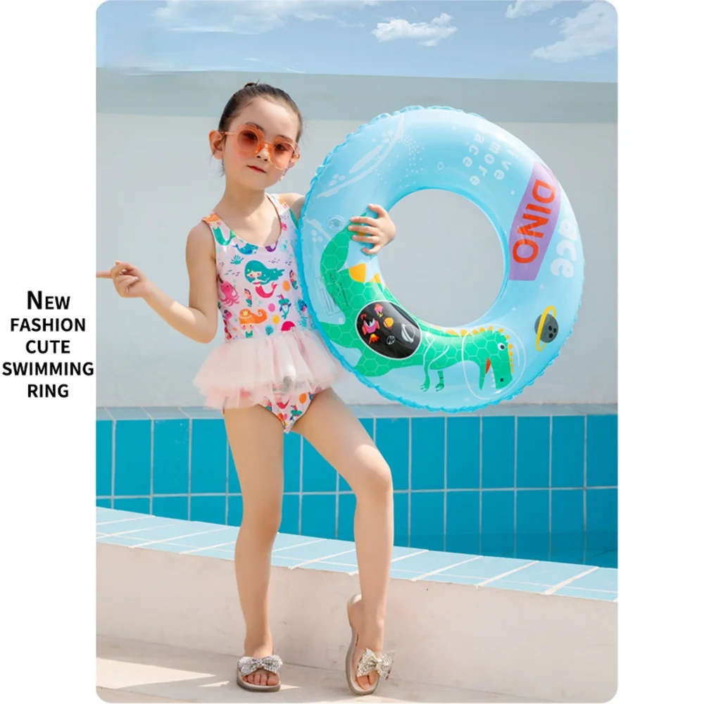 Cartoon Cute Inflatable Baby Float Swimming Ring Kids Beach Pool Water Fun Toy 