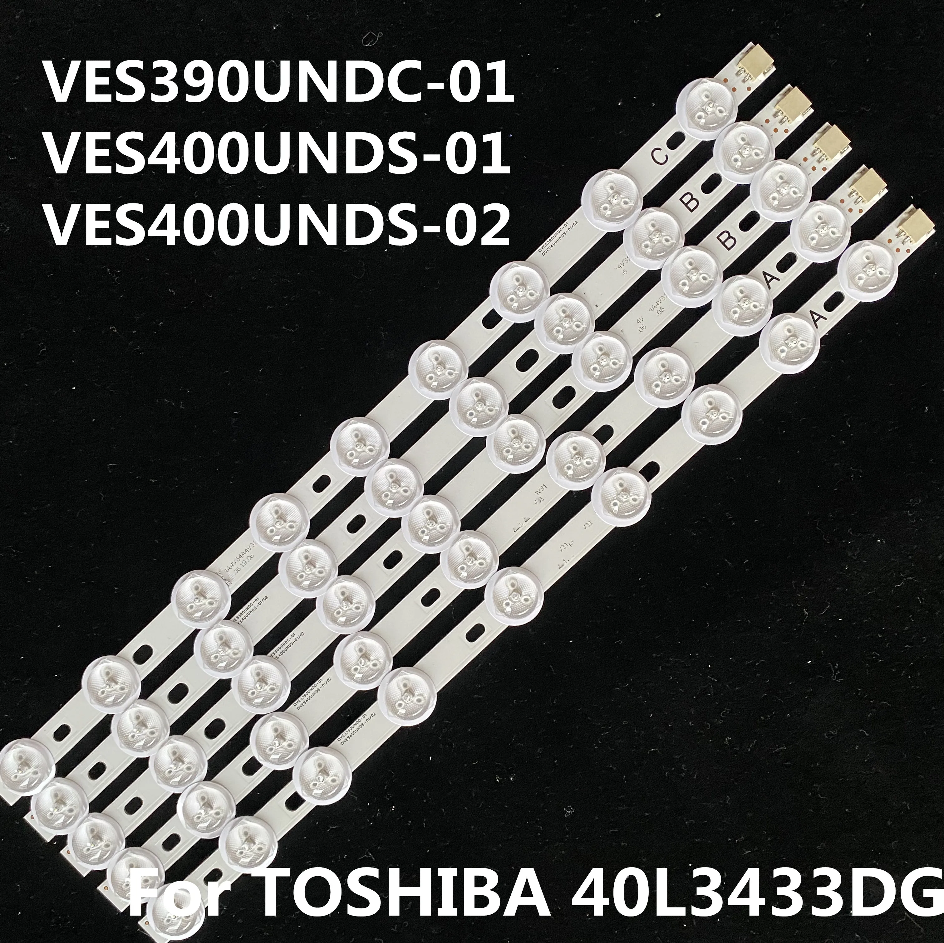 Новая светодиодная лента для подсветки 40 &quot39&quot NDV REV1.0 ABC TOSHIBA 40L3433DG|Светодиодные