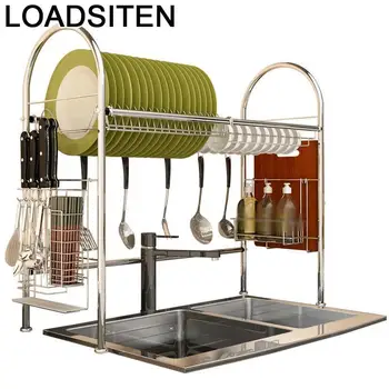 

Almacenamiento Scolapiatti Kuchnia Cosas Cosina Organizador De Cozinha Stainless Steel Cocina Mutfak Rack Kitchen Organizer