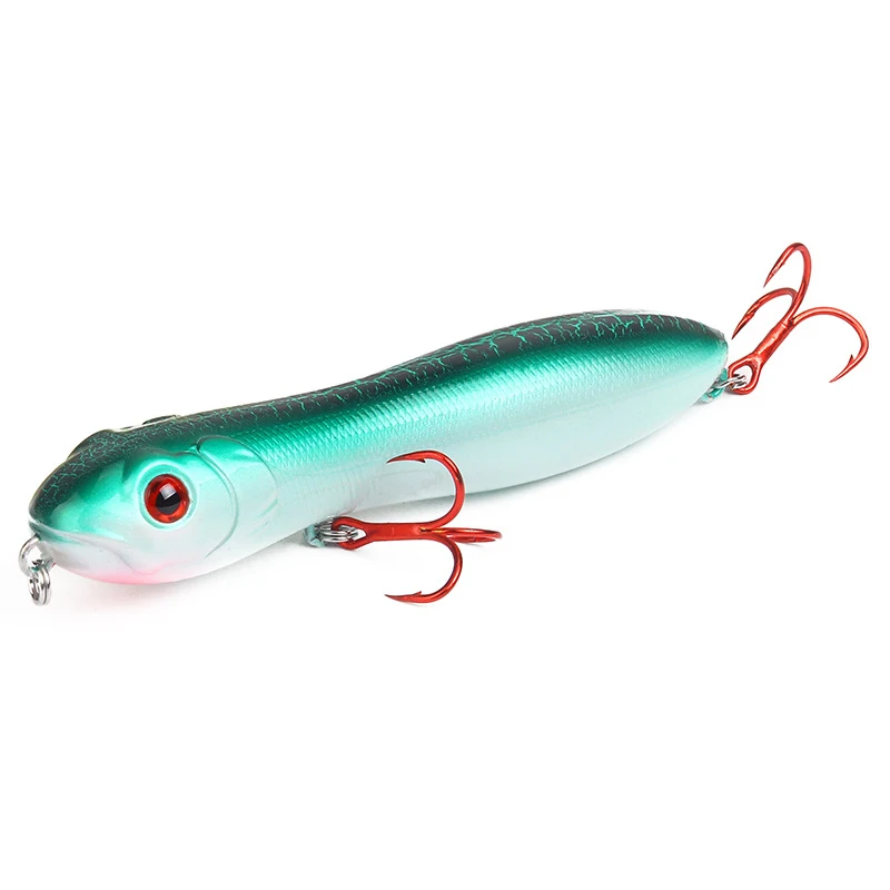 

Bionic Lure Fishing Bait Snake Head Life-like Bionic Bait 3D Eyes Double Hooks Baits FO Sale