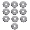 5PCS Alloy Steel YJ-65/70/90/100 Rotary Round Blade Electric Cloth Cutting Machine Cloth Fabric Knife Cutter DIY Hand Tools 6