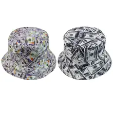 Двусторонняя Панама, США, сто долларов, 3d-принт, Рыбацкая шапка, Прямая поставка