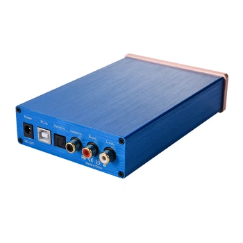 

NK-P90 24BIT USB/Optical/Coaxial Digital Audio Amplifier DAC Decoder Digital to Analog Audio Converter EU Plug