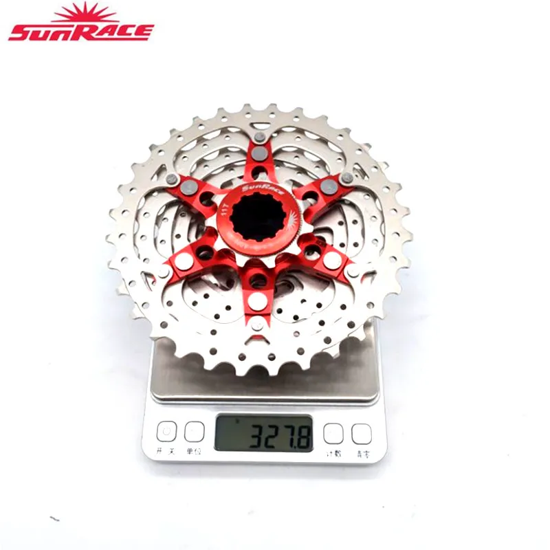 silver 11 Speed 11-32T Sunracing Road велосипедная обгонная муфта 11 скоростная велосипедная кассета CSRX1 части велосипеда 11-32T - Цвет: silver 11 Speed 11-32T