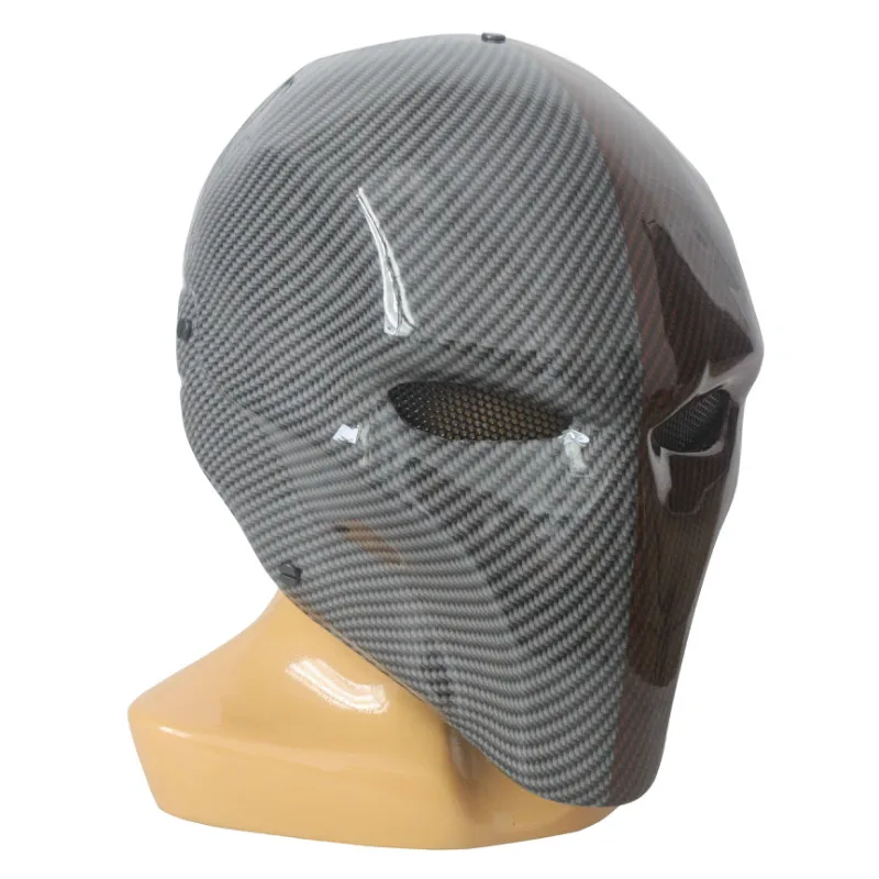 Фильм Бэтмен Аркхэм рыцарь Наёмник Deathstroke Терминатор косплей маска для взрослых FRP полное лицо маска Хэллоуин Рождество реквизит подарок