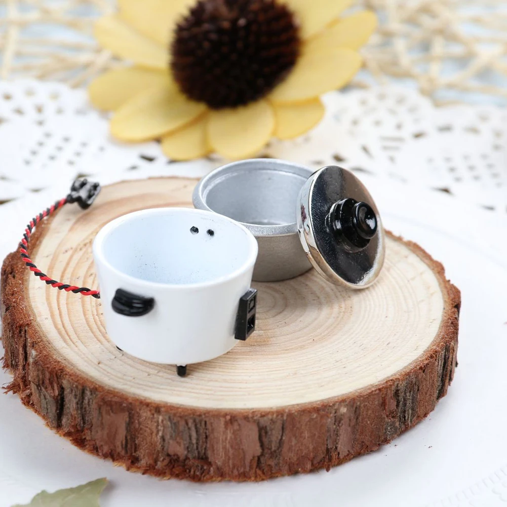1/12 имитация рисоварки детские игрушки DIY Миниатюрный Кукольный дом аксессуары для кухни